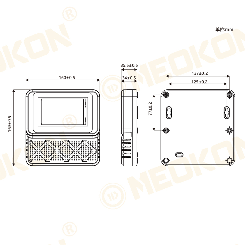 MD-S972 產(chǎn)品尺寸圖